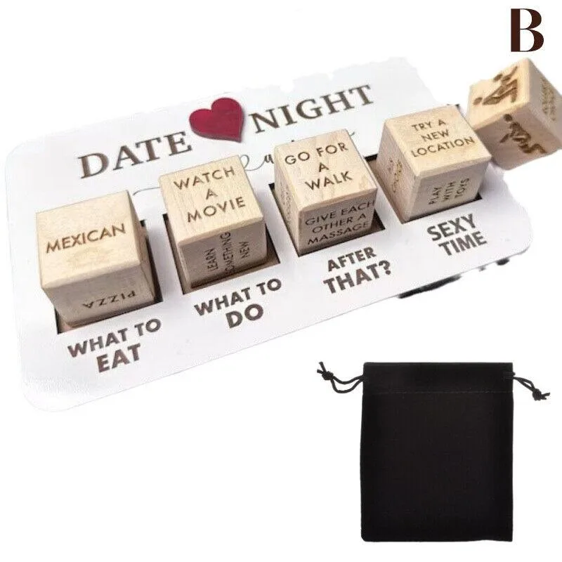 The Perfect Part The Perfect Part Date Night Dice After Dark Edition Brown Party Supply 6.29 x 3.94 — product photo