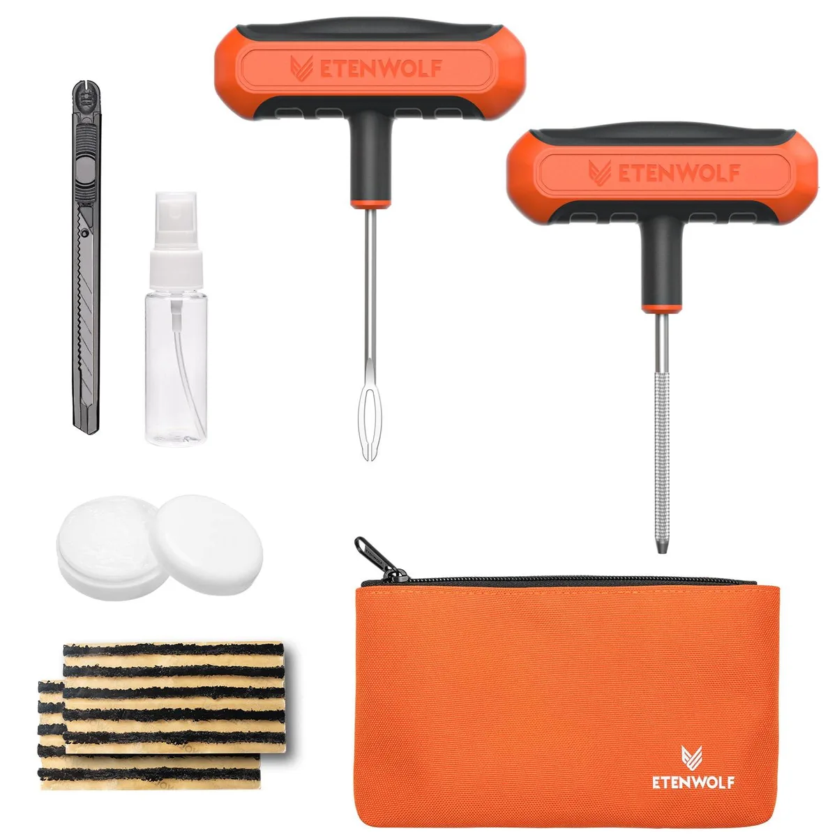  Metra R0 Tire Repair Kit 16 Pcs Vivid Orange — product photo