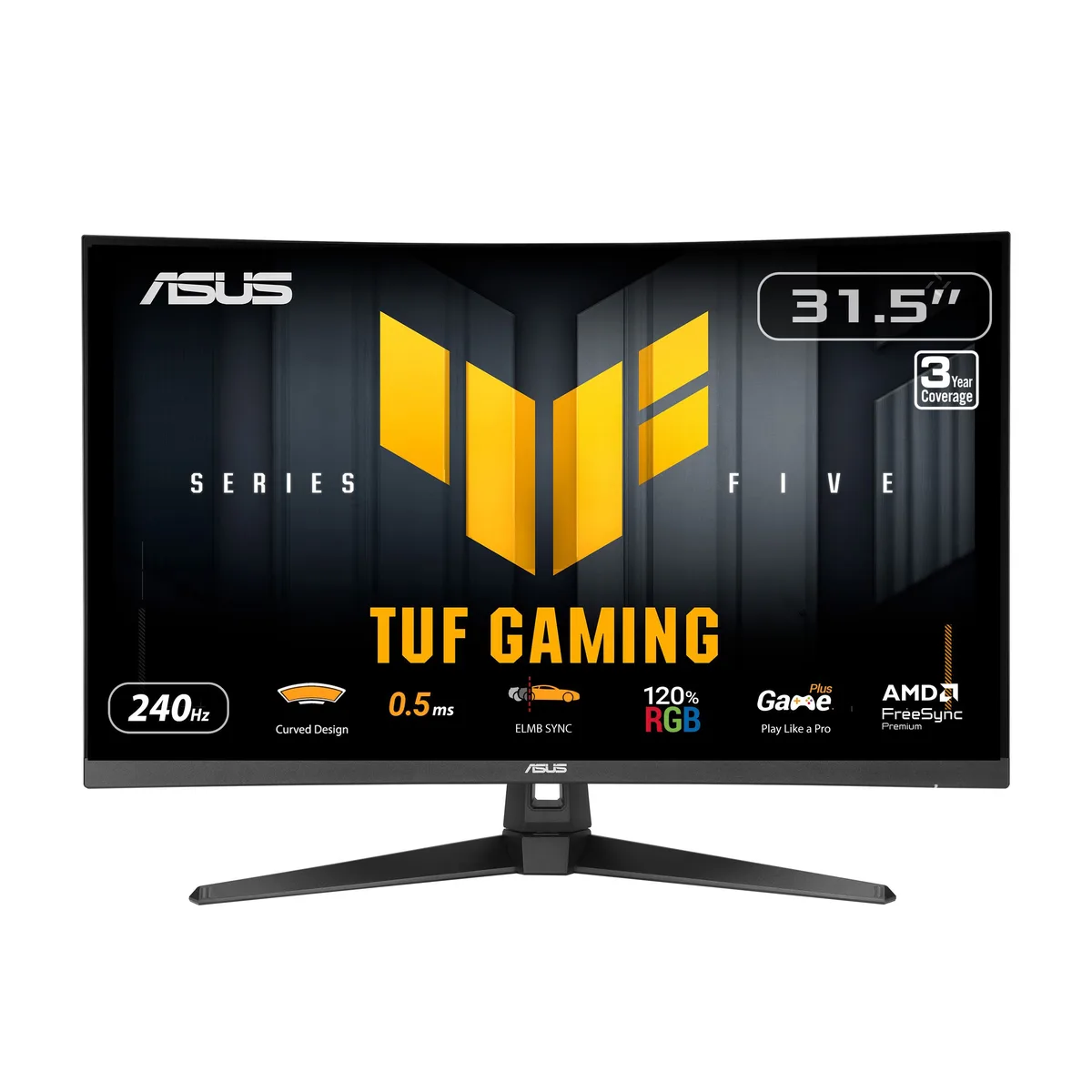 ASUS ASUS TUF Gaming VG32VQM5AZ 31.5" 240Hz curved gaming monitor — product photo