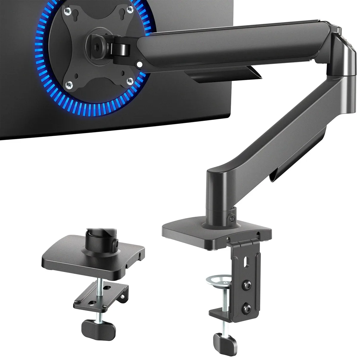 VIVO VIVO Single Monitor Mechanical Spring Desk Mount Stand 17-32 — product photo
