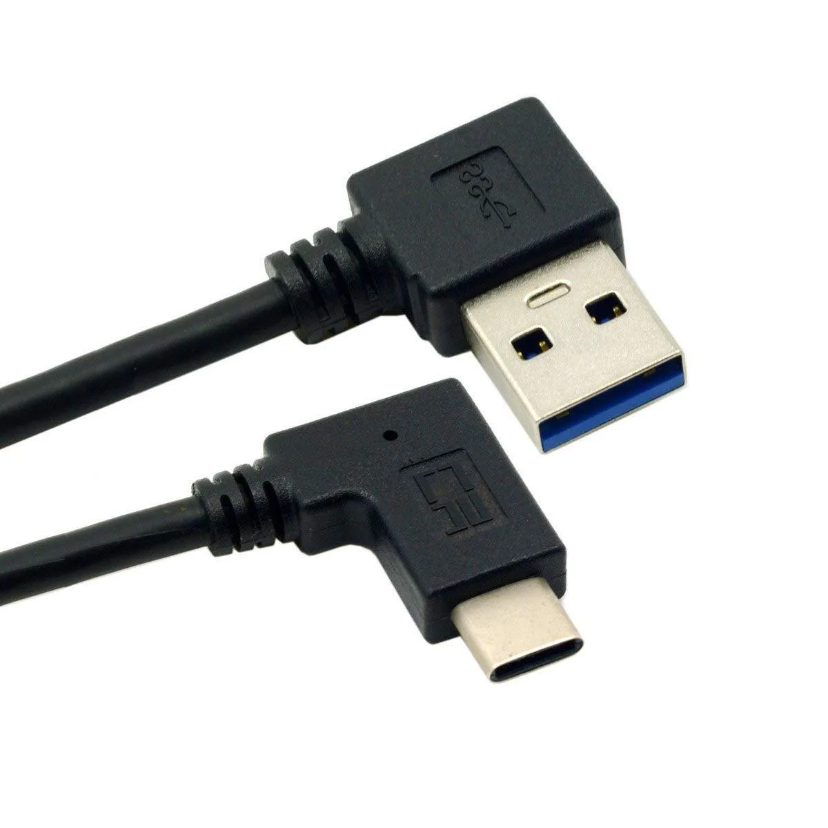 LORDWORLD LORDWORLD USB 3.1 Type-C 90° Angled Cable 30cm — product photo