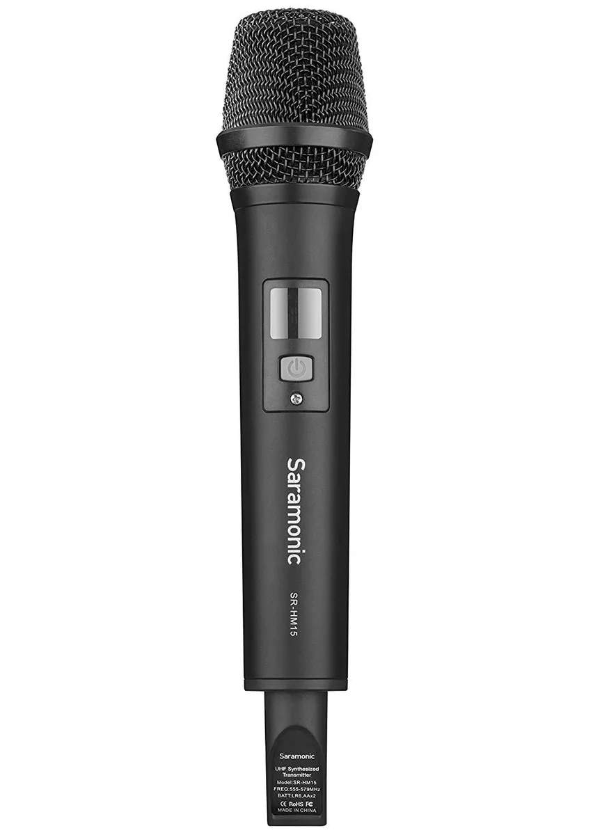 Movo Movo SR-HM15 16-Channel UHF Wireless Handheld Microphone camera accessory — product photo