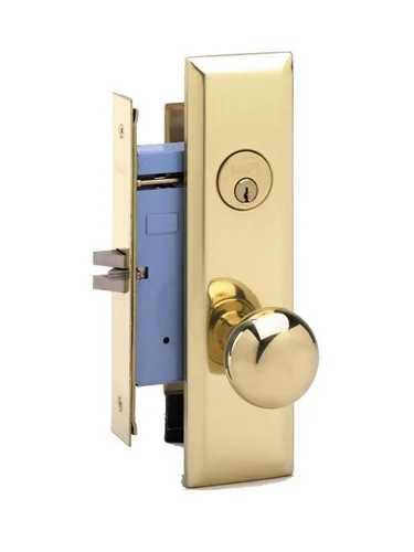 Marks USA Marks USA 7NY10DW/3 Polished Brass Right Hand Mortise Lockset — product photo