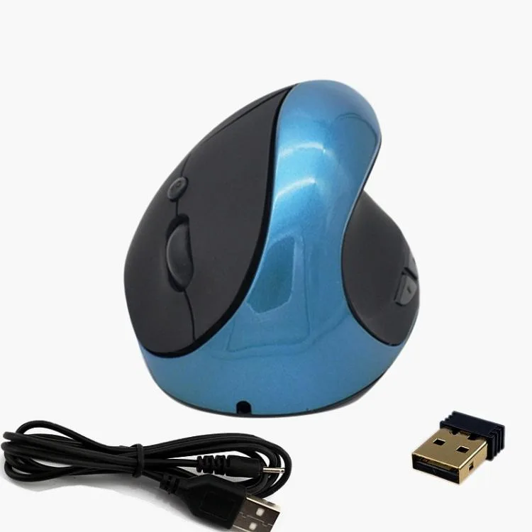 allentian allentian JSY-03 Wireless Vertical Mouse 6 Keys 1600 DPI Black — product photo