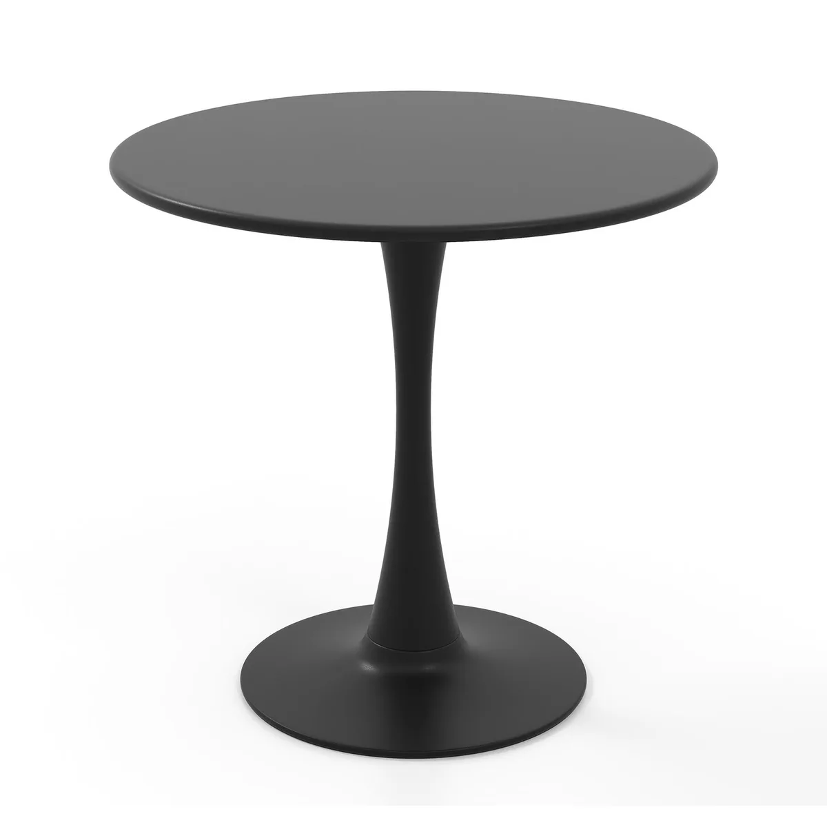 SlickBlue SlickBlue 31.5" Round Dining Table Black Anti-Slip PP Ring — product photo