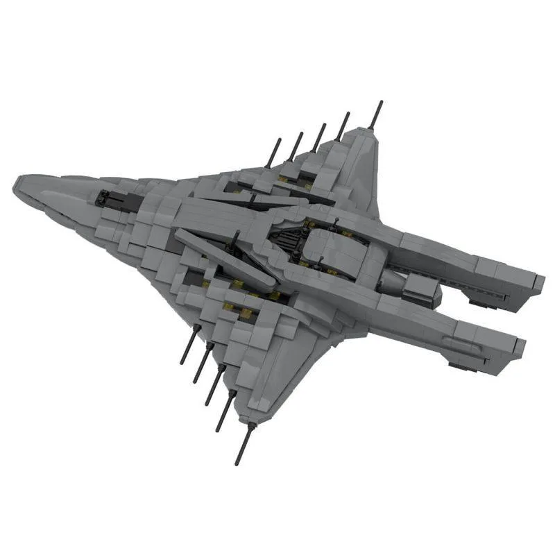 ZITIANYOUBUILD ZITIANYOUBUILD MOC-129059 Wraith-Cruiser 1260PCS — product photo
