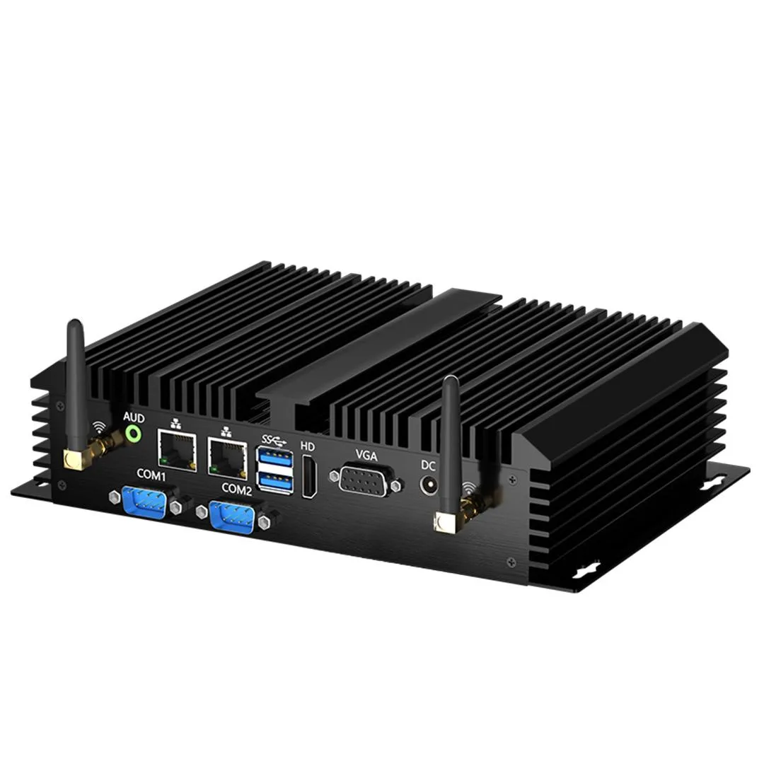 BOESIIPC BOESIIPC Fanless Mini Industrial PC Core i7-5500U 16GB 512GB desktop PC — product photo