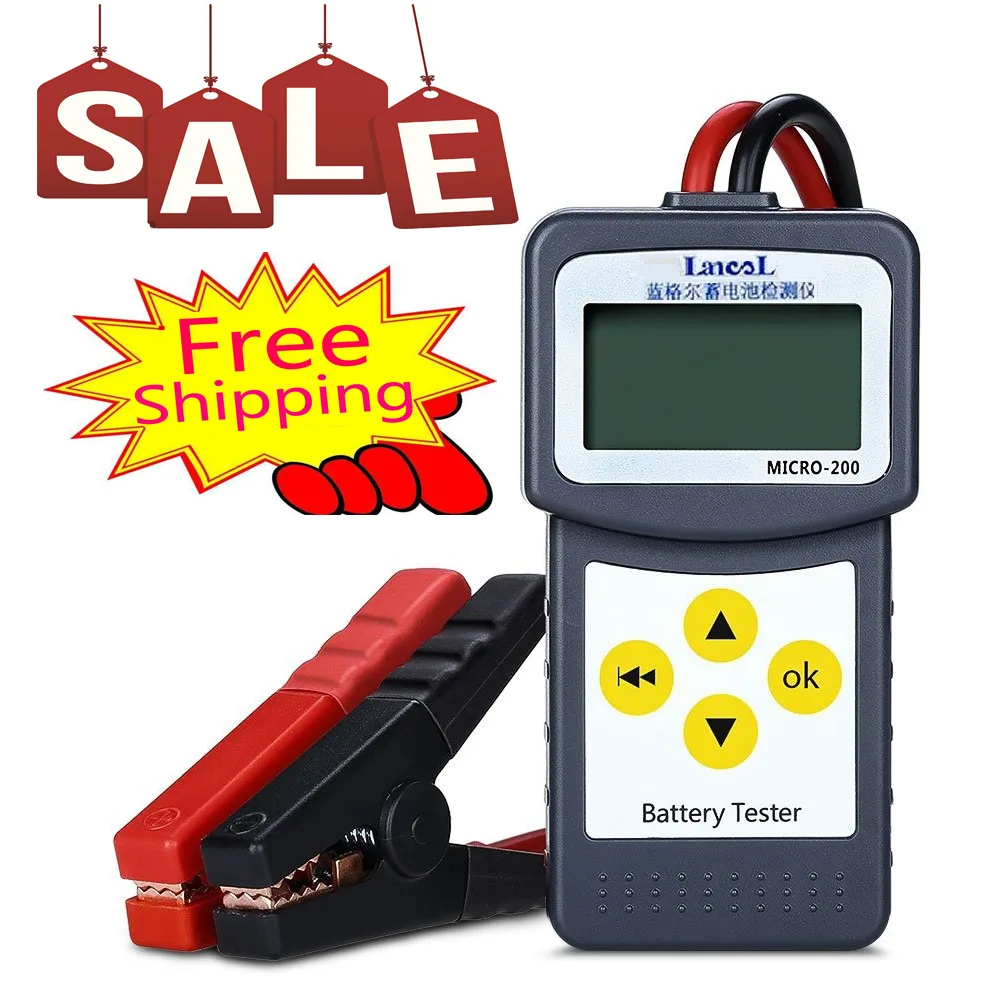 Lancol Lancol Micro-200 12V Battery Tester CCA 100-2000 — product photo
