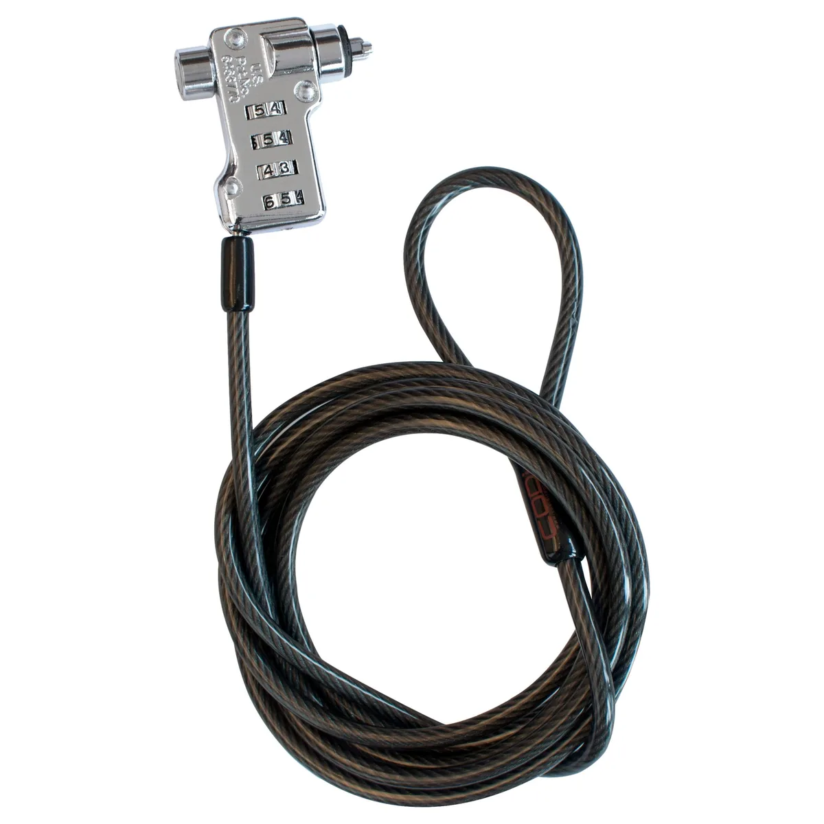 CODi CODi A02003 4-Digit Combination Cable Lock 6 ft — product photo