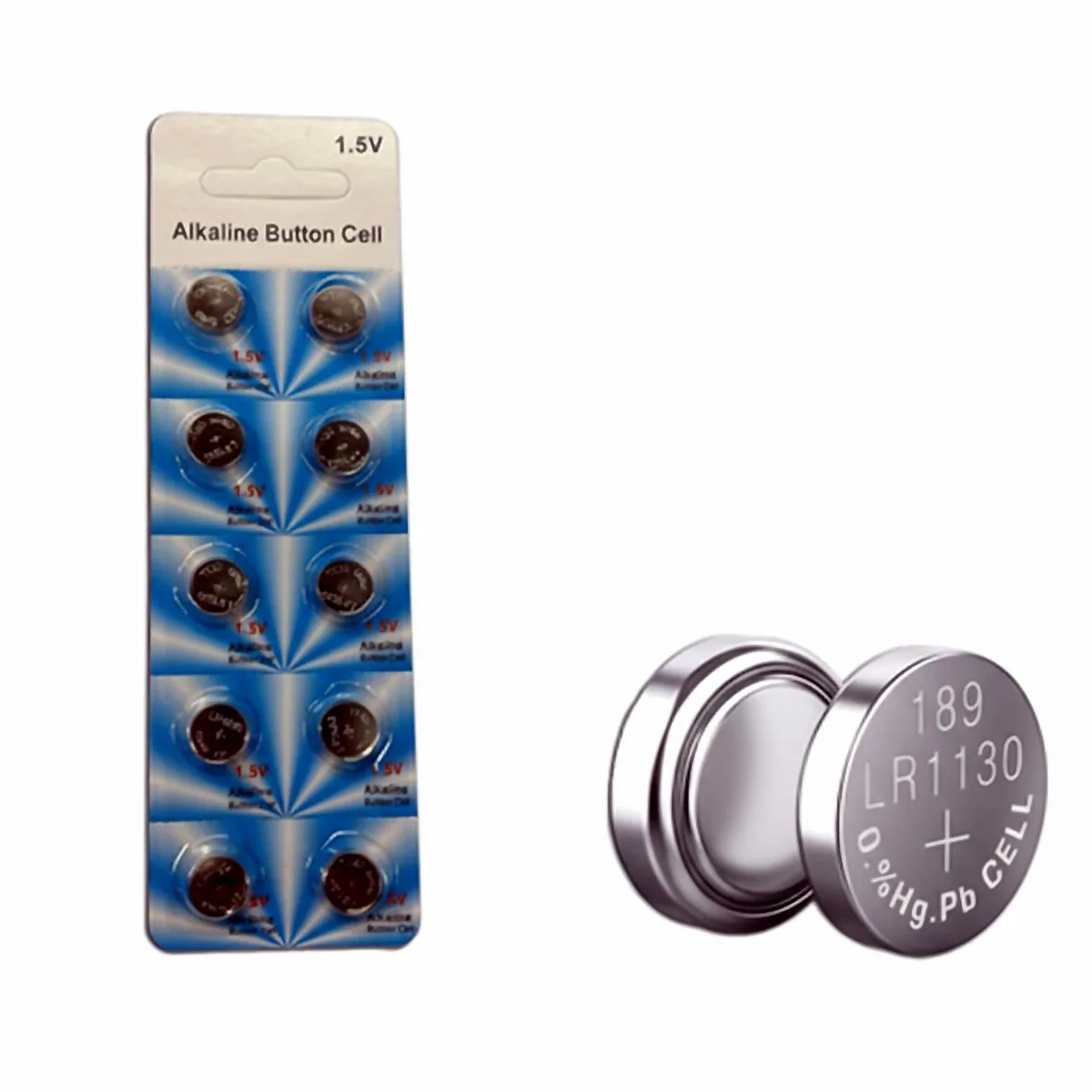 The Perfect Part The Perfect Part CA166_LR1130 10 Pack LR1130 1.5V Button Cell — product photo
