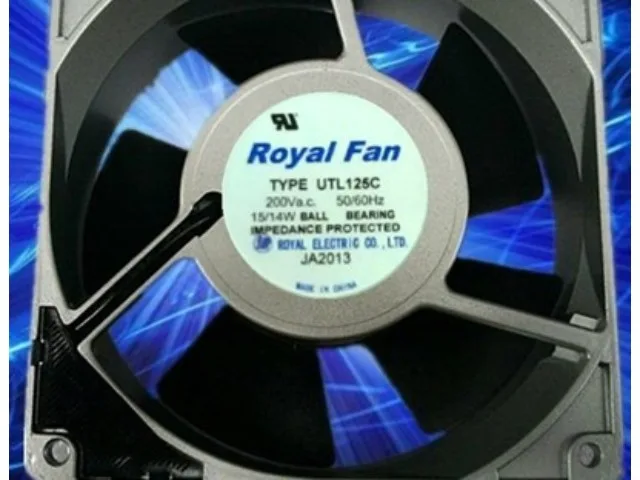 Fans Fans UTL125CSize 120x120x38mm 200V 0.075A 25-30 CFM case fan — product photo