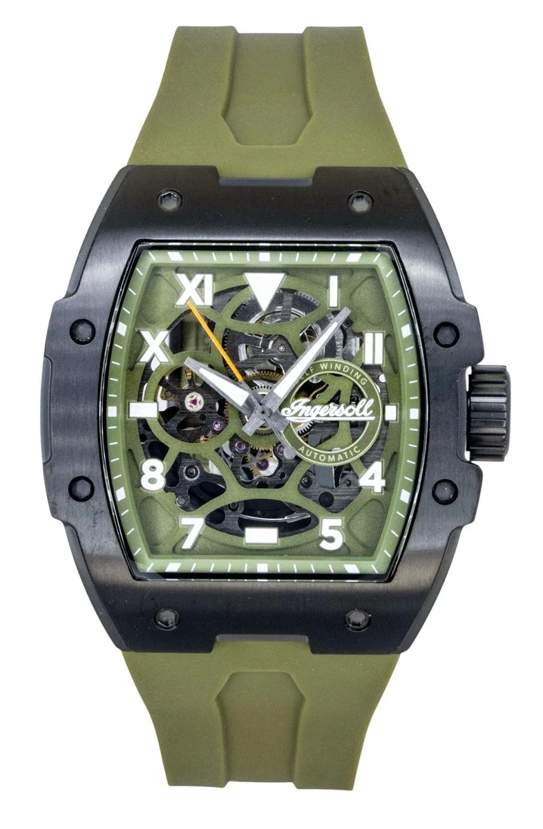 Ingersoll/Rand Ingersoll/Rand The Play I15303 Green Skeleton Dial Automatic Watch 45.20 mm — product photo
