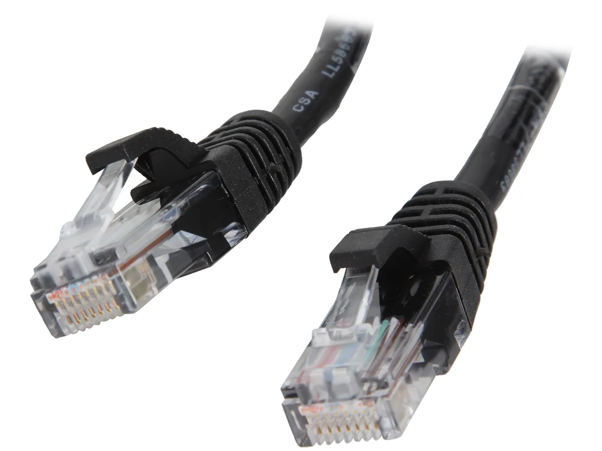 Cables To Go Cables To Go 15208 Cat5e Snagless UTP Network Ethernet Cable Black 14 ft 4.26 m — product photo