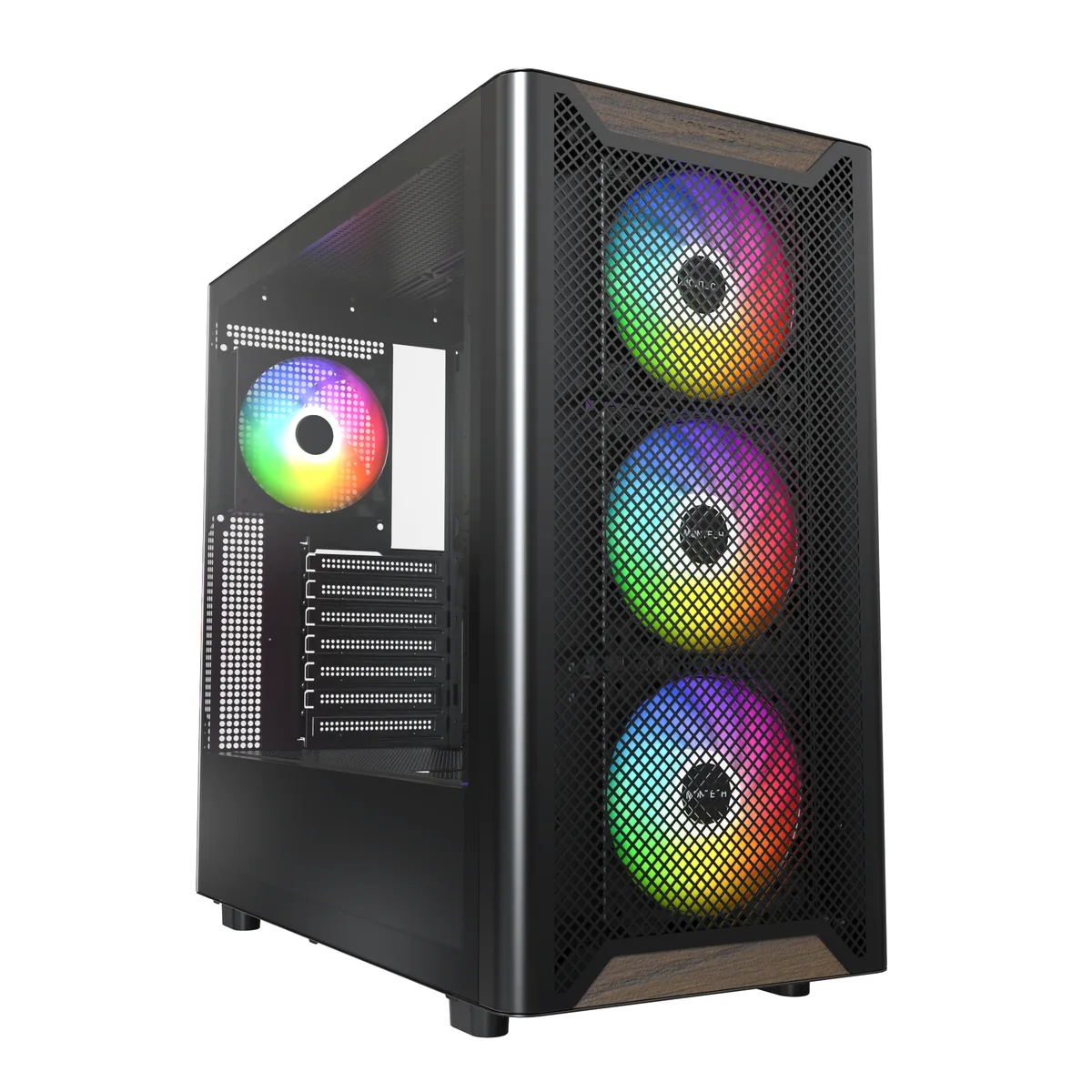 Montech Montech XR Wood Black R PC case — product photo