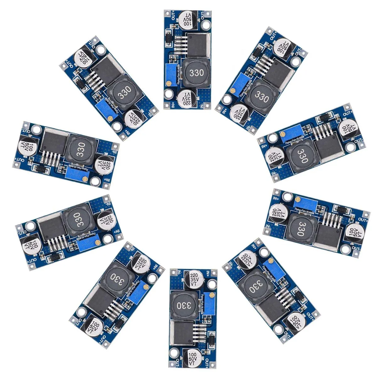 GCON GCON XL6009 DC-DC Boost Converter 3.0-30V to 5-35V Pack of 10 — product photo
