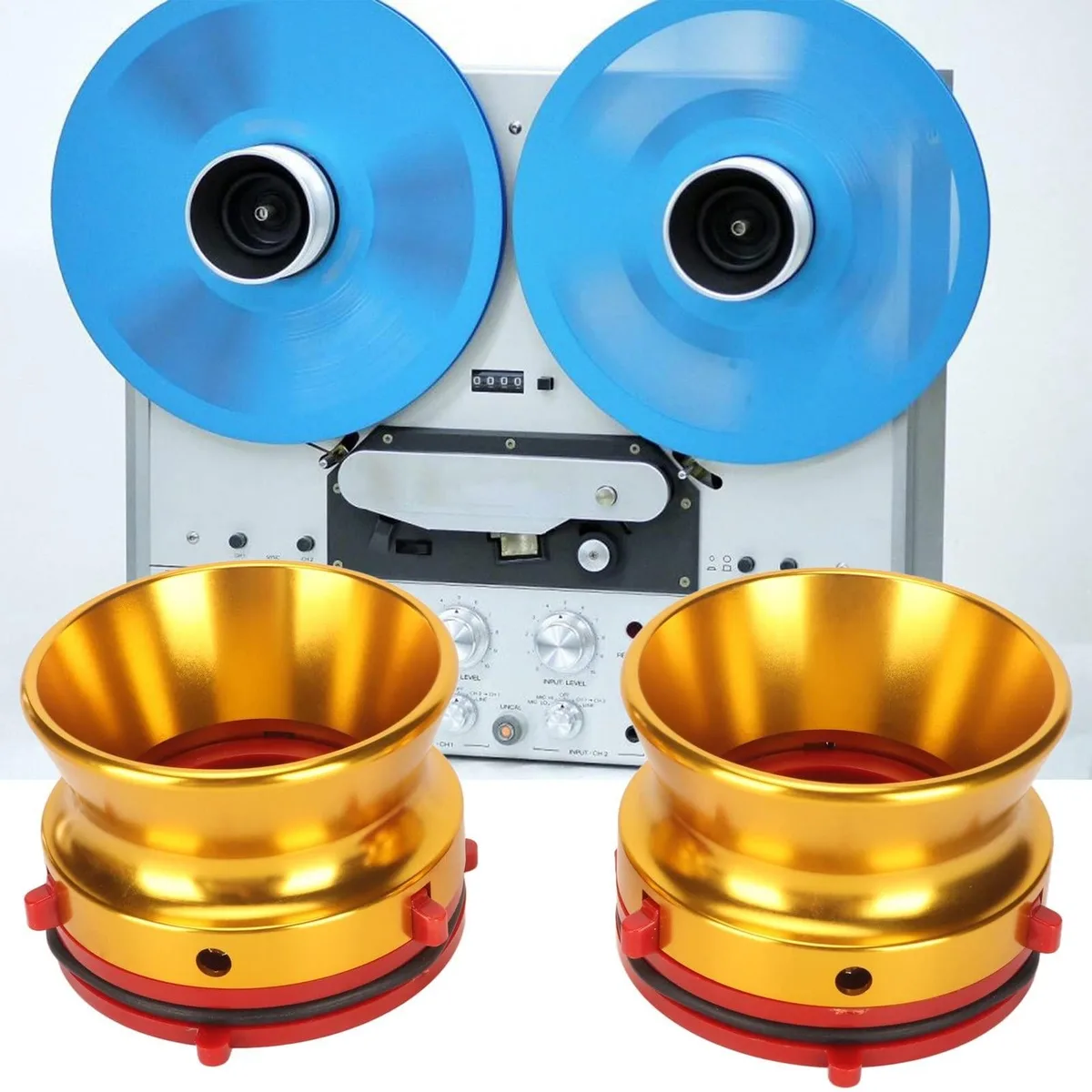 Bipra Bipra 10 Inch NAB Hub Adapter Pair Gold — product photo