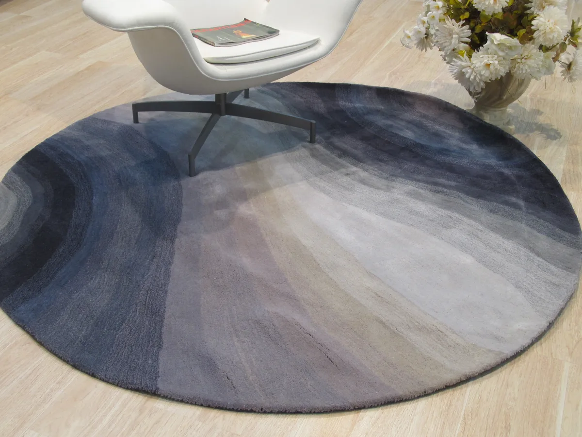 EORC EORC Desert Wave Hand-Tufted Wool Rug area rug — product photo