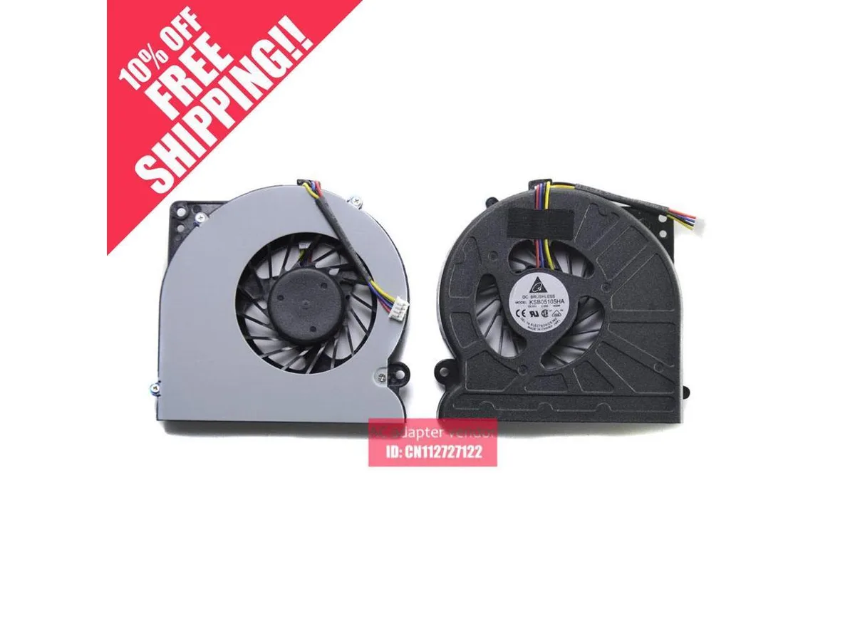 Fans Fans FOR Asus A52J A52JB A52JC A52JR A52JE N71JA laptop CPU fan — product photo