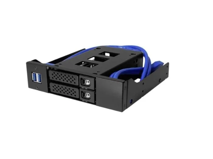 Athena Power Athena Power BP-U22NVME525U 5.25" U.2 NVMe Dual Enclosure — product photo