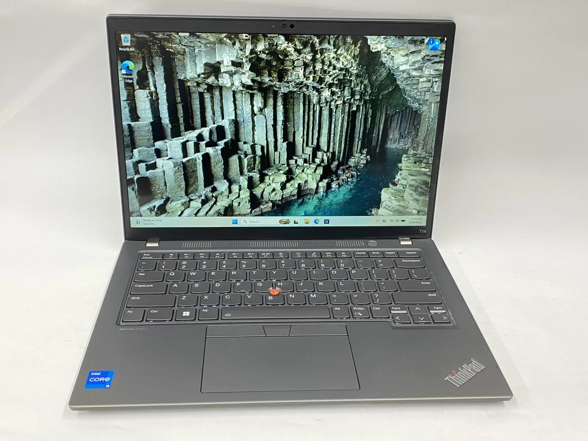 Lenovo Lenovo T14 laptop i5-1335U 16GB 256GB 14" 1920x1080 touch Windows 11 Pro — product photo
