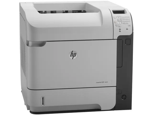 HP HP LaserJet M603dn monochrome laser printer with extra tray — product photo