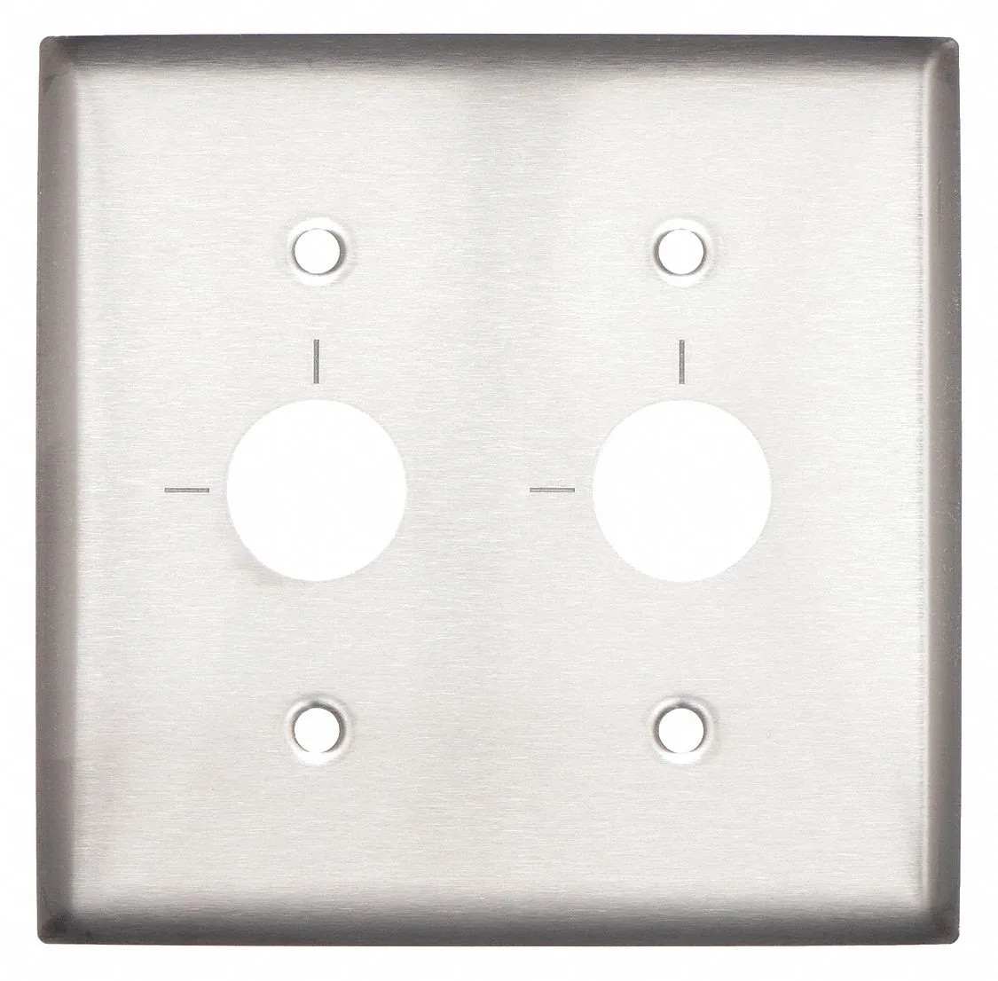 Hubbell Incorporated Hubbell Incorporated SS22RKLM Barrel Key Switch Plate — product photo