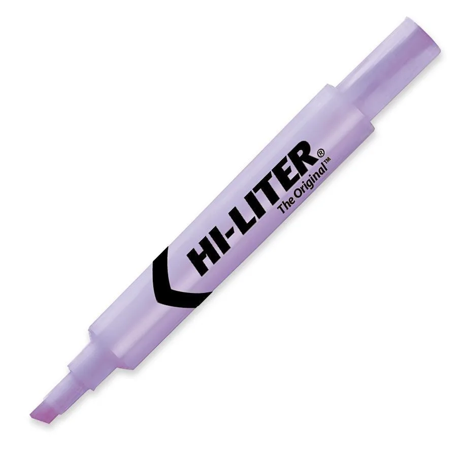 Avery Avery 24060 Hi-Liter Desk Style Highlighter Fluorescent Purple Chisel Tip Dozen — product photo