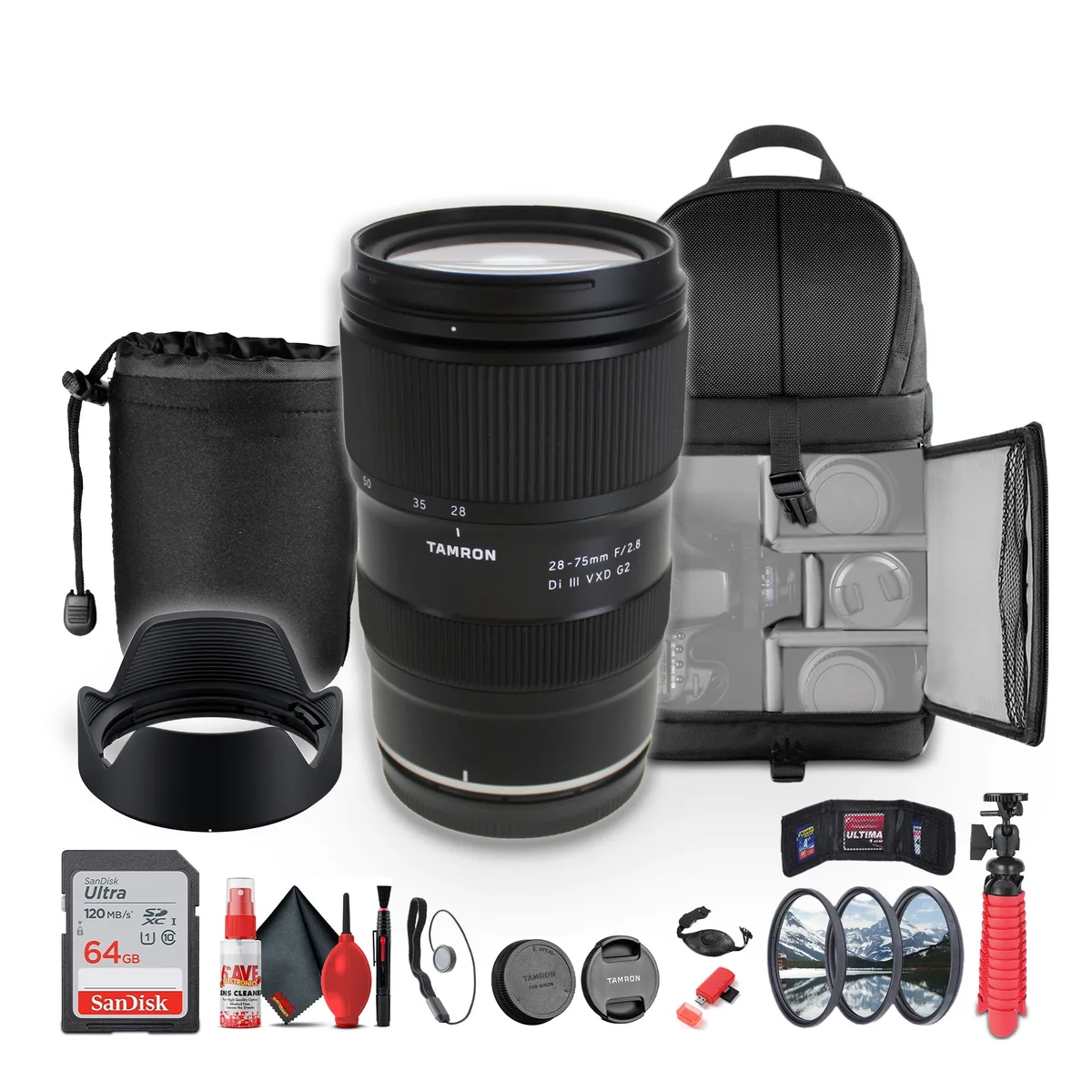 Tamron Tamron 28-75mm f/2.8 Di III VXD G2 Nikon Z Bundle — product photo