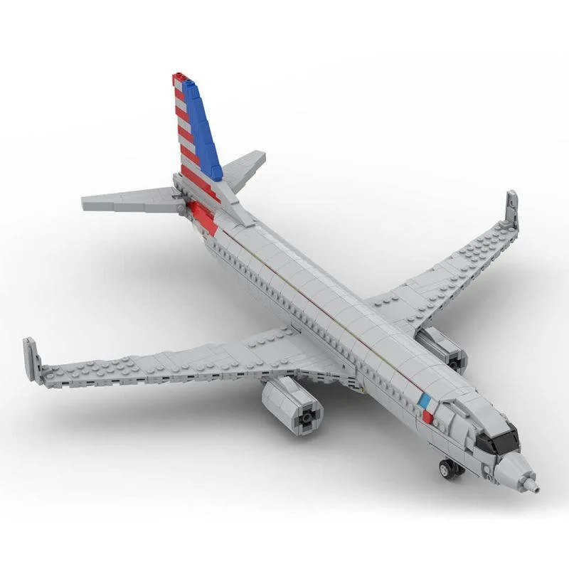 ZITIANYOUBUILD ZITIANYOUBUILD MOC-127873 1/80 737 Jetliner Building Set 1134 Parts — product photo