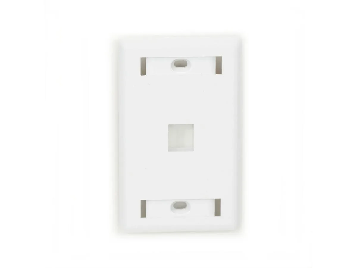 Black Box Corporation Black Box Corporation WPT458 1-gang network faceplate computer accessory — product photo