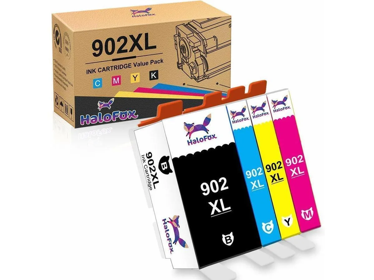 V4ink V4ink 902XL 4-Pack Ink Cartridge (Black, Cyan, Magenta, Yellow) — product photo