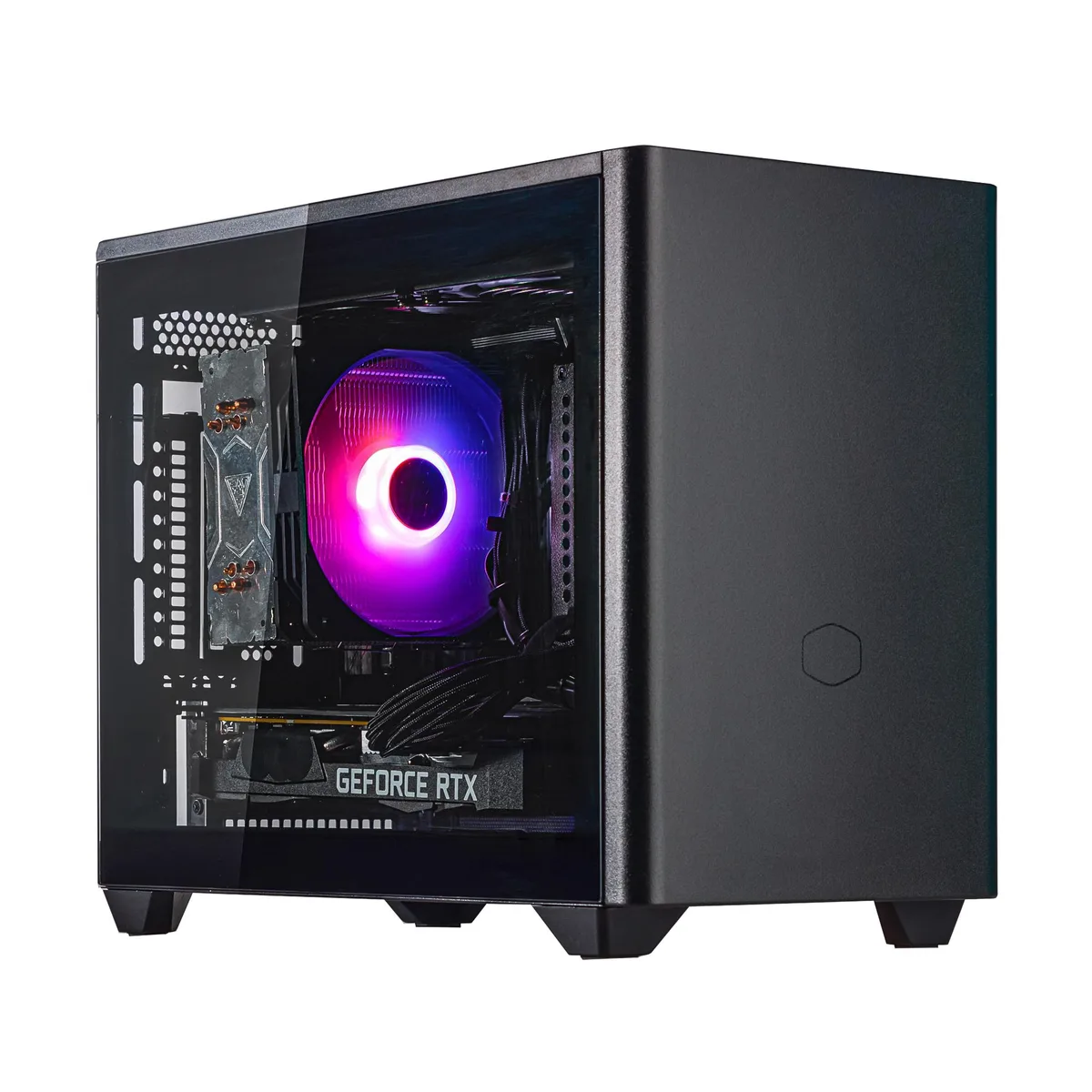Velztorm Velztorm Minixa gaming PC Ryzen 5 5600X RTX 5070 Ti 64GB DDR4 8TB — product photo