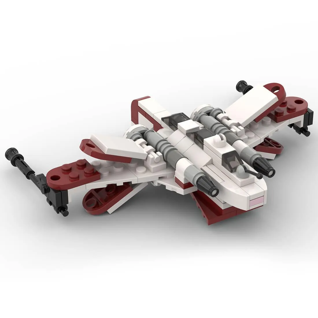 ZITIANYOUBUILD ZITIANYOUBUILD MOC-104102 ARC-170 Star-ship 147 Parts Building Set — product photo