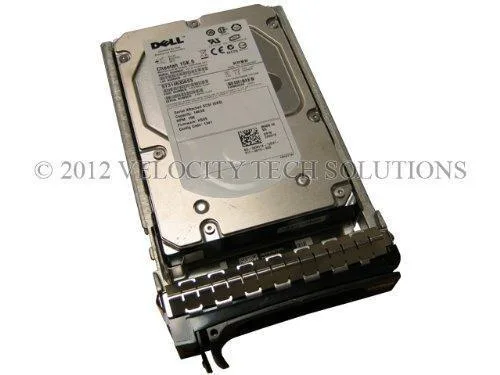 DELL DELL XX518 146GB 16MB 3.0Gbps 15K 3.5" SAS internal hard drive in Poweredge Tray — product photo