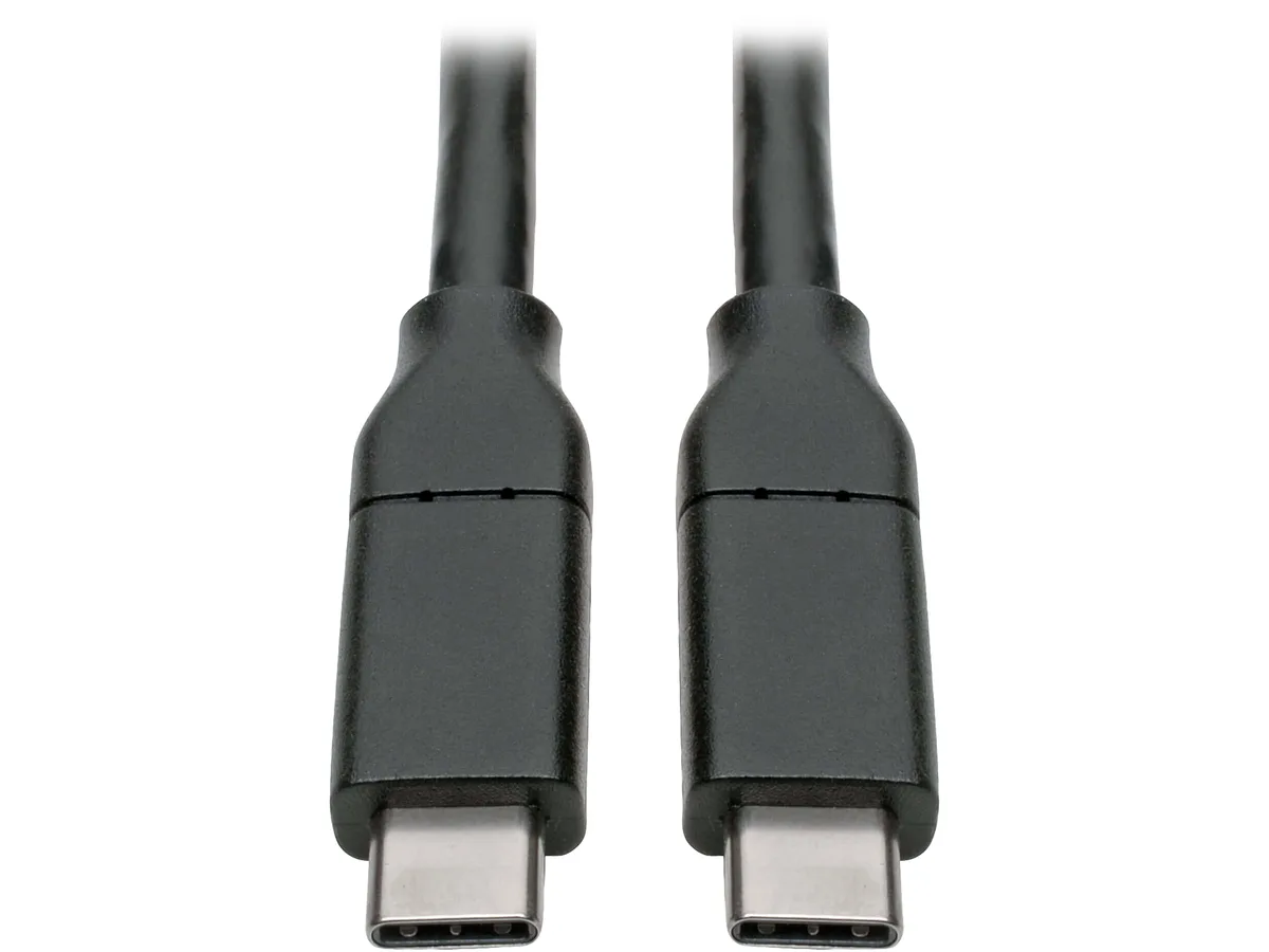 Tripp Lite Tripp Lite U040-C13-C-5A USB-C to USB-C cable 13 ft USB 2.0 5A 100W 480 Mbps — product photo
