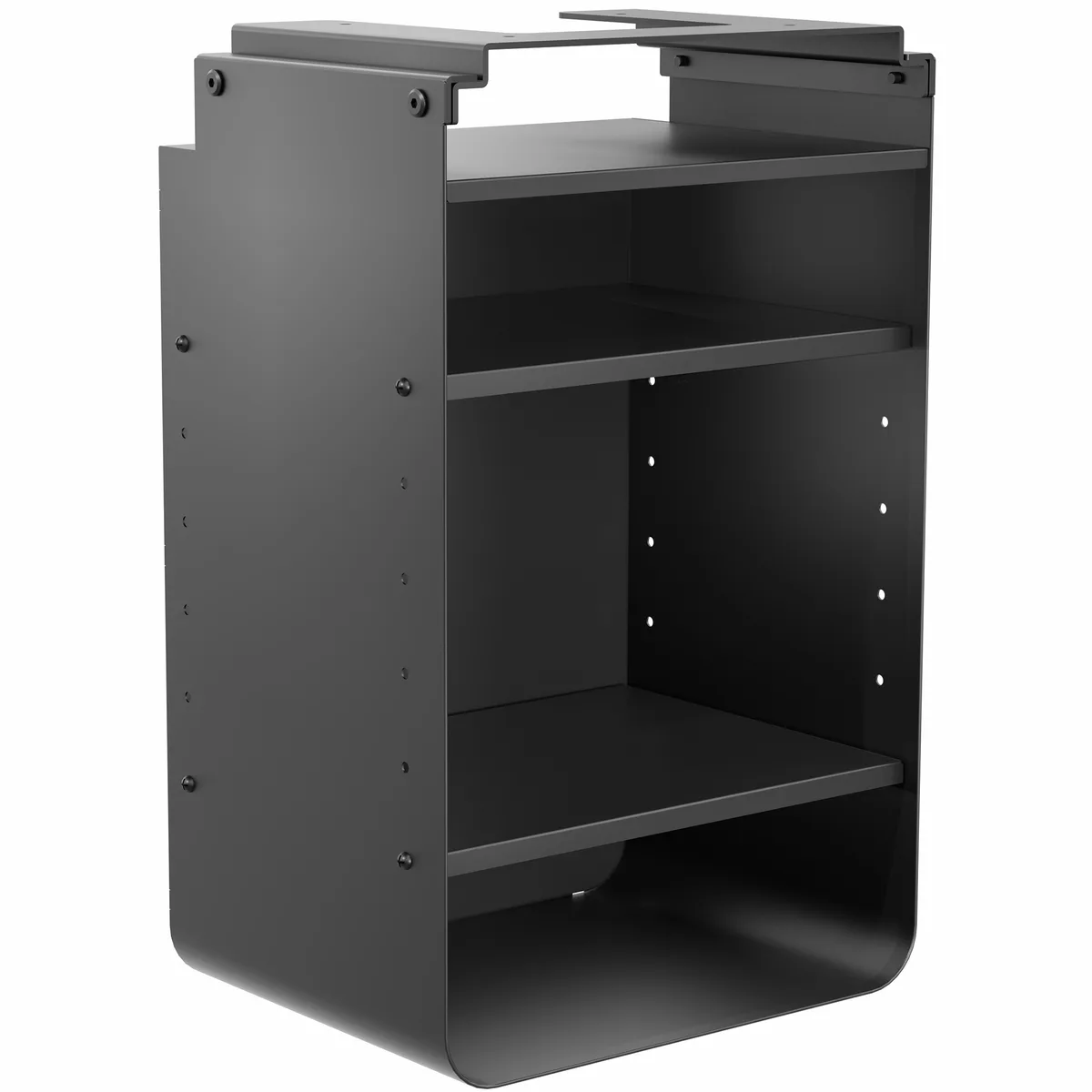 VIVO VIVO Black Under Desk Storage Cabinet 12 x 9.3 x 19.4 44 lbs — product photo