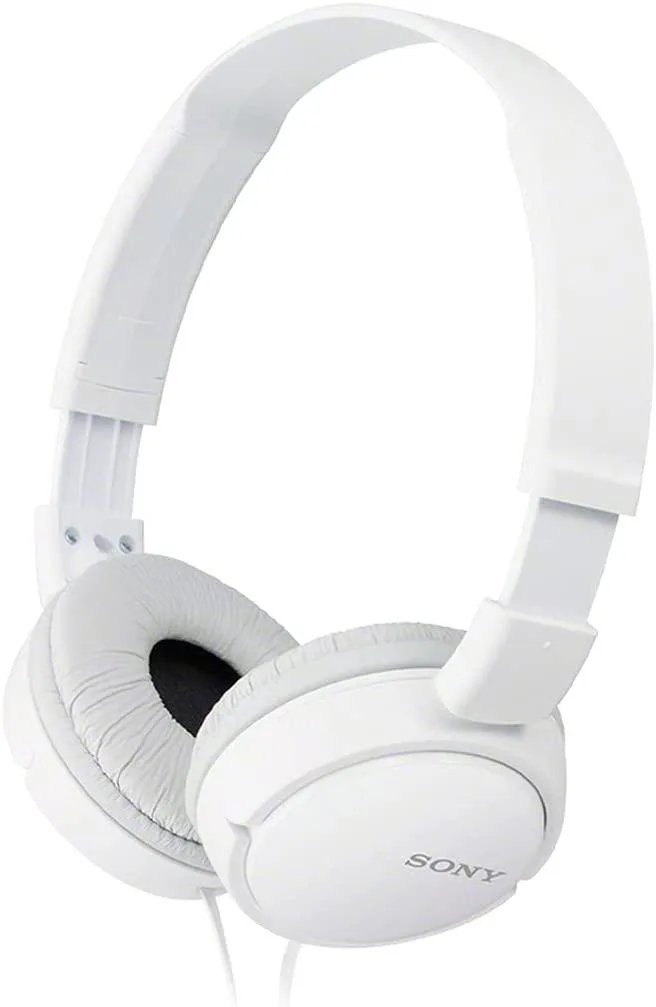 Sony Sony MDR-ZX110 ZX Series Wired On-Ear Headphones White — product photo
