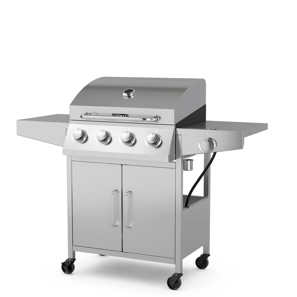 SlickBlue SlickBlue 50000BTU 5-Burner Propane Gas Grill Silver — product photo