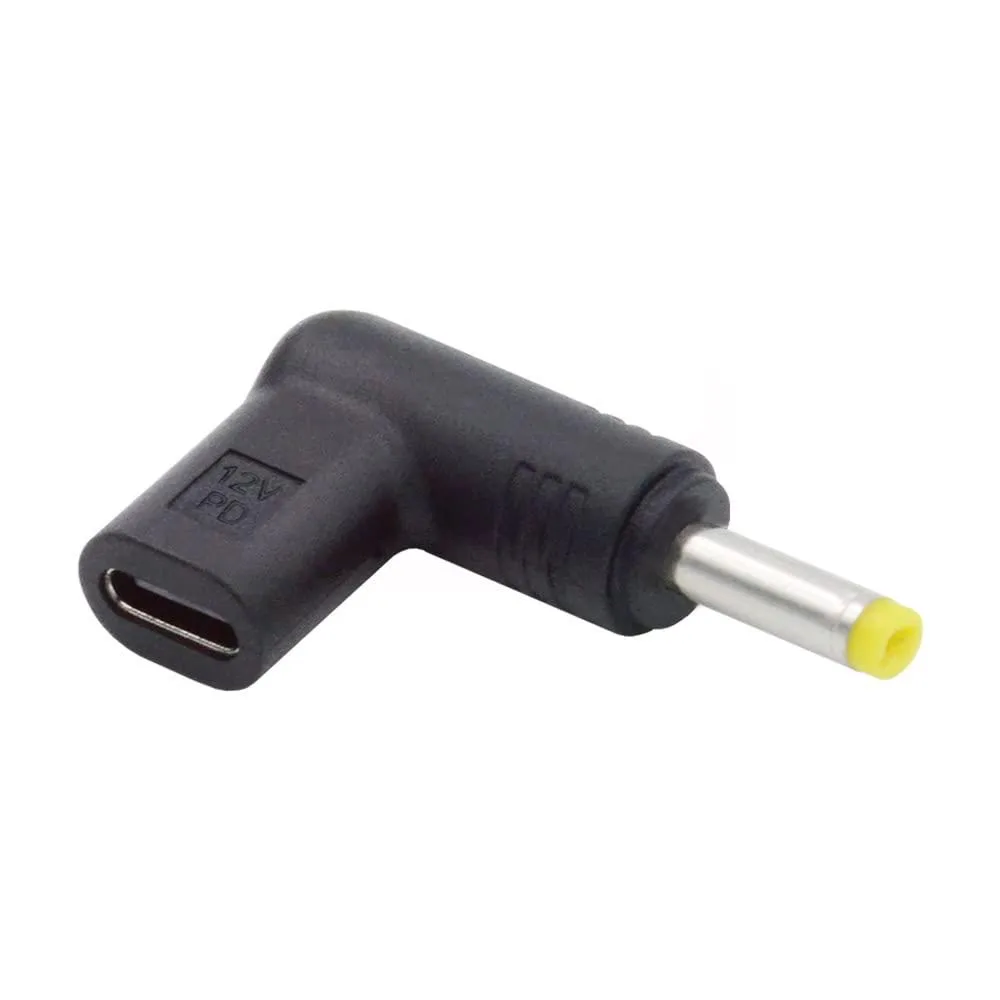 Fervit Fervit USB 3.1 Type-C Female to DC 12V 4.8x1.7mm 90° Adapter PD Trigger — product photo