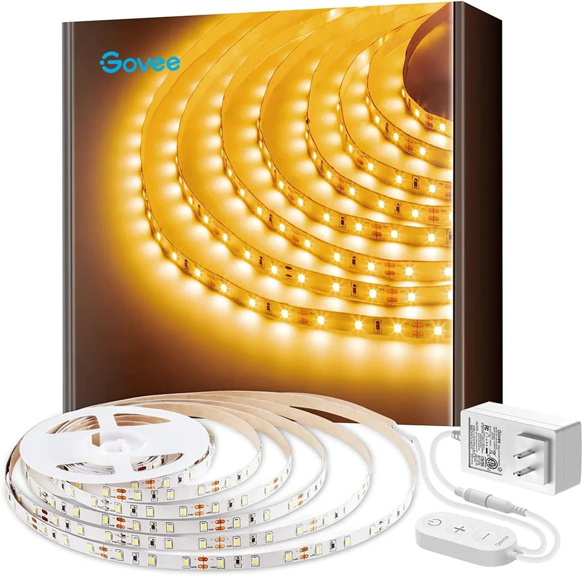 BFKK BFKK Warm White LED Strip Light 300 LEDs 3000K 16.4ft — product photo