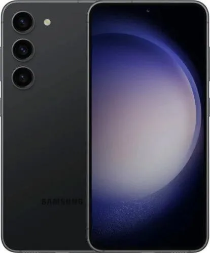 SAMSUNG SAMSUNG Galaxy S23 128GB Phantom Black cell phones - unlocked — product photo