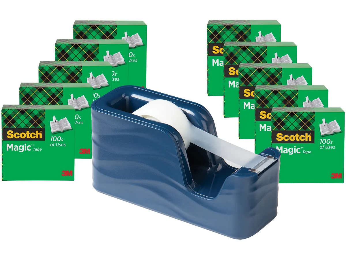 3M 3M 810K10C20MI Magic Tape Value Pack 10 rolls 0.75" 333.33 yd — fotografie produktu