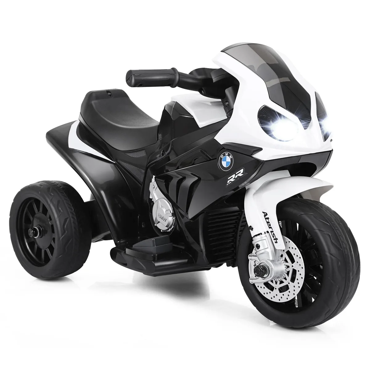 SlickBlue SlickBlue 6V BMW Licensed 3-Wheel Electric Motorcycle Black — product photo
