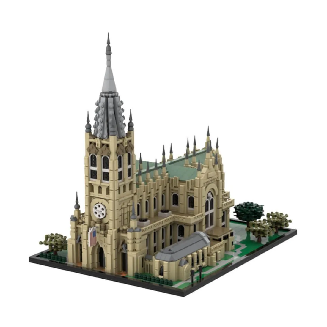 ZITIANYOUBUILD ZITIANYOUBUILD MOC-165741 Medieval Grace Church 4106PCS — product photo