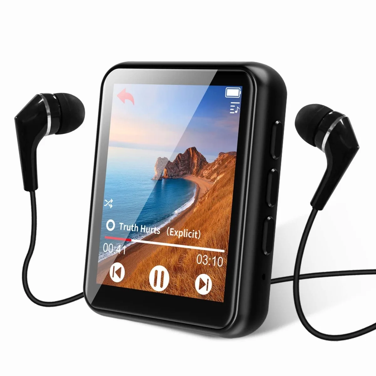  JOLIKE M5 64 GB MP3 Player Bluetooth 5.3 1.8" Touch Screen Black — product photo