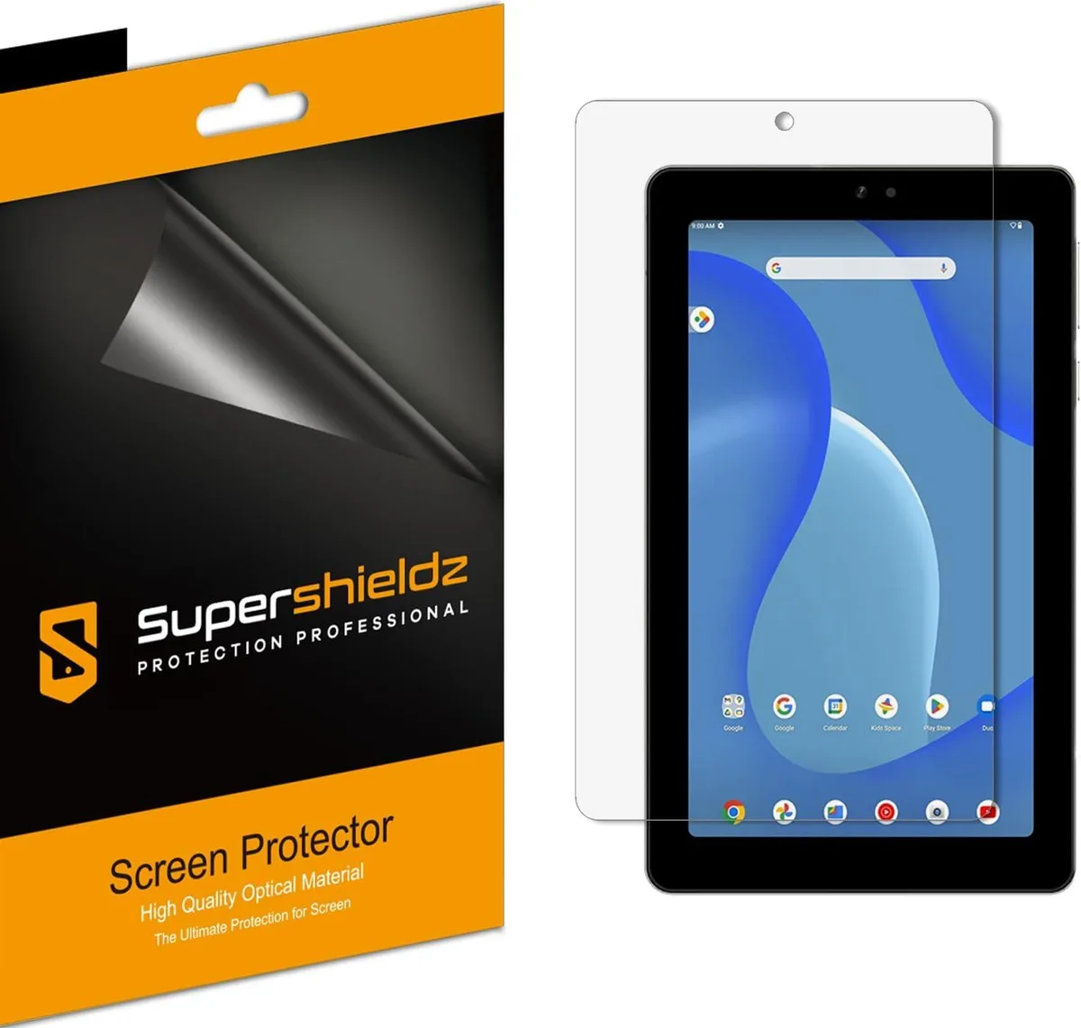 Three clear PET screen protectors for Onn 7 inch tablet 2024 model 100135924