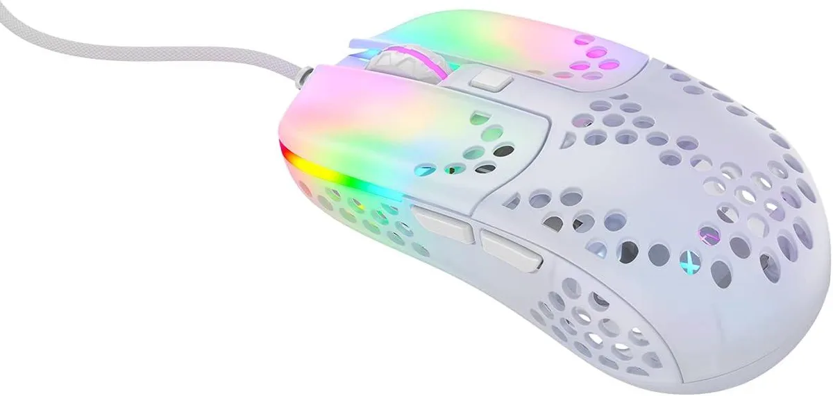 xtrfy xtrfy MZ1 Zys Rail Gaming Mouse White — product photo