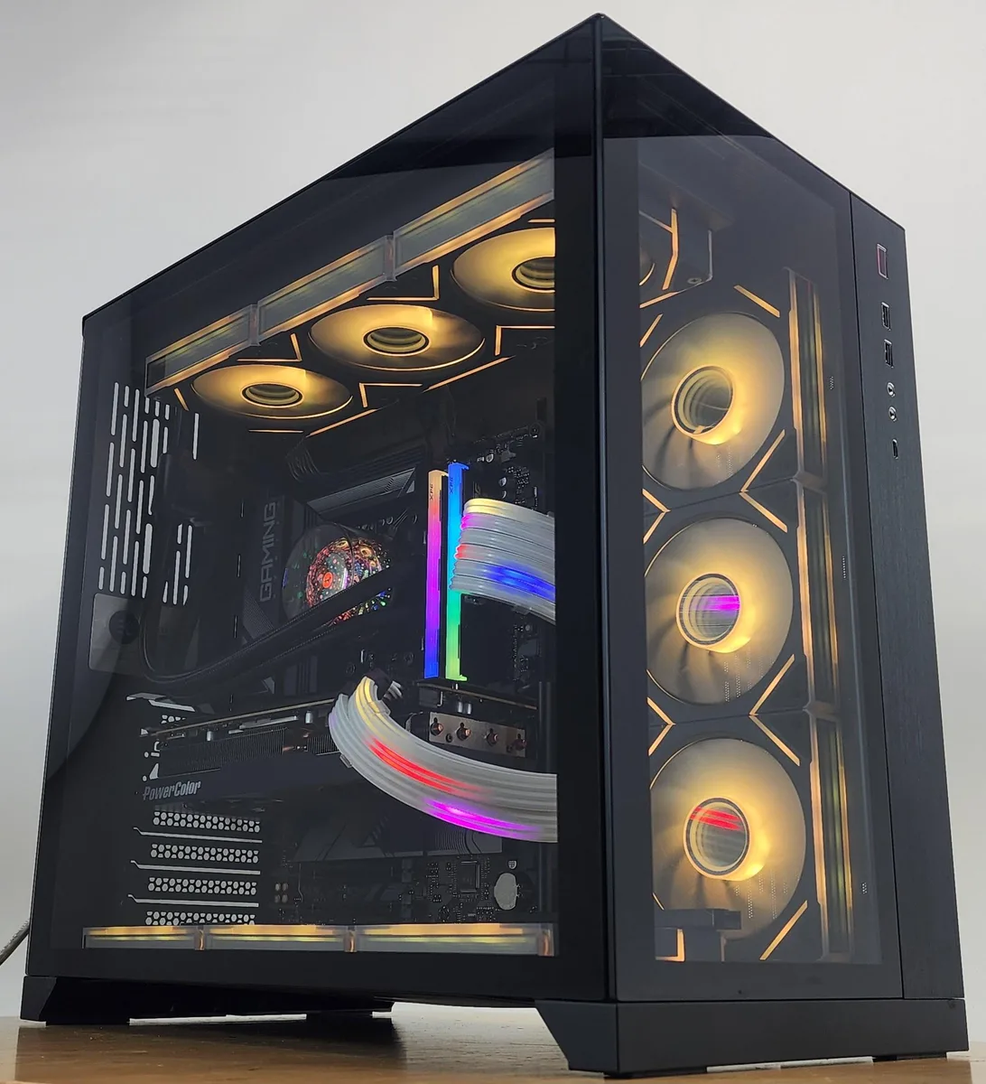 Custom Custom Gaming PC Ryzen 7 7700 32GB DDR5 1TB NVME RX 7800 XT 16GB — product photo