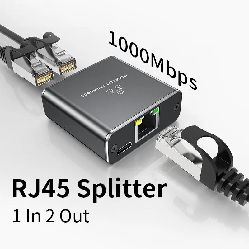 ESTONE ESTONE OZHW3 Female to Female RJ45 Network Adapter Cat5/5e/6/7/8 — product photo