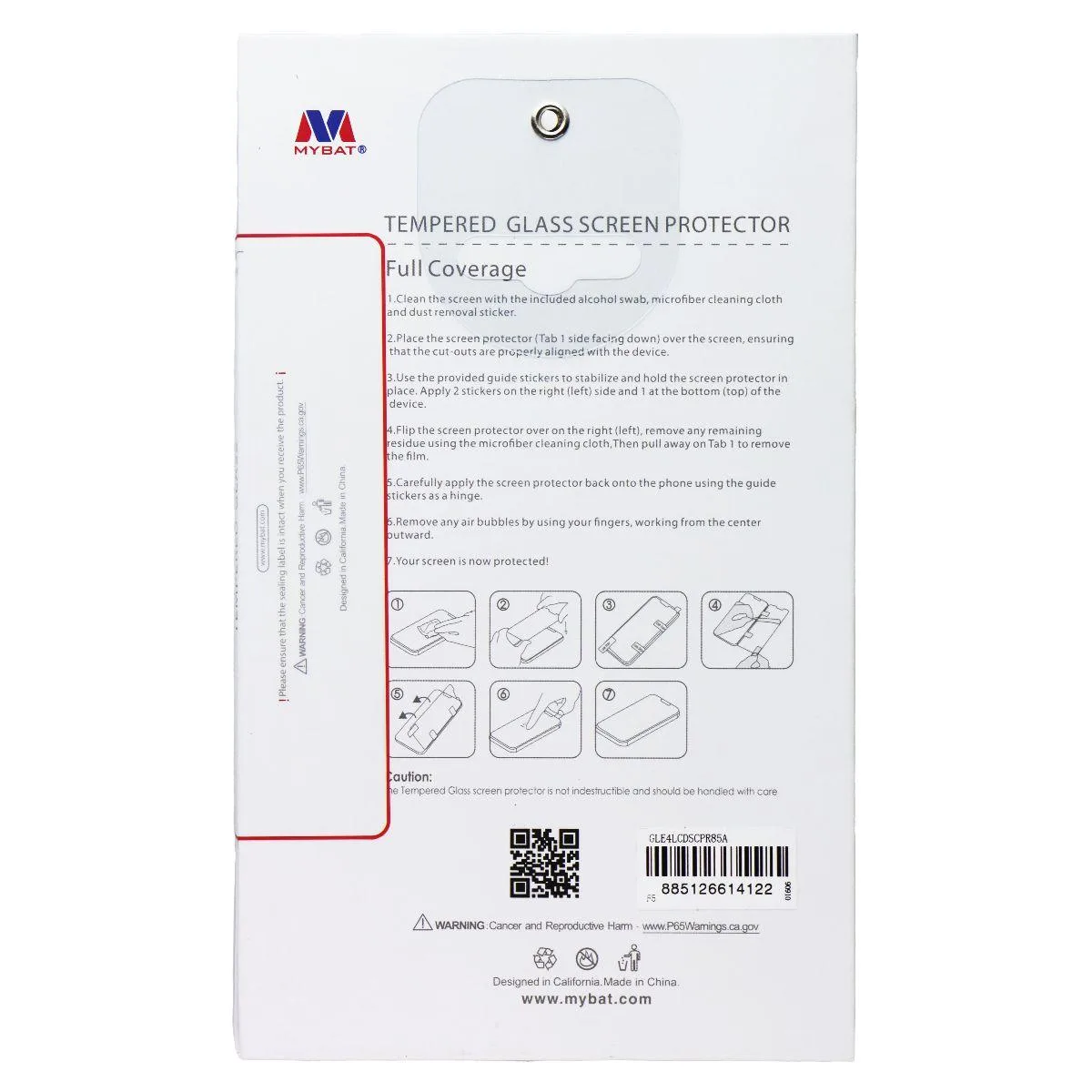 Mybat Mybat Tempered Glass Screen Protector for Google Pixel 4 — product photo
